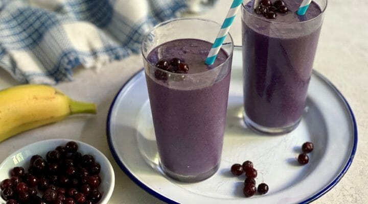 Blueberry & Almond Brain-Boost Smoothie – A Memory-Friendly Breakfast